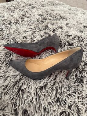 Christian Louboutin Grey Alminette pumps